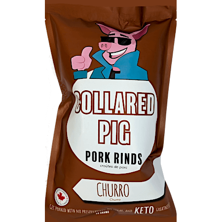 Collared Pig Pork Rinds - Churro